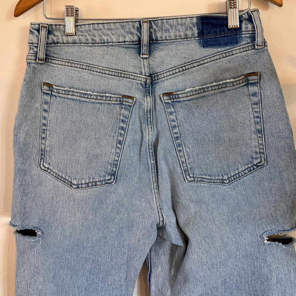 Abercrombie the dad high rise curve love jeans size 10xs - Picture 7 of 7